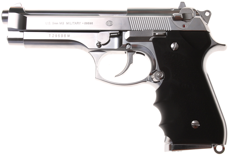 Beretta M92F, stainless, GBB, Tokyo Marui