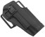 Pistol holster Fobus, M1911, black, ACM