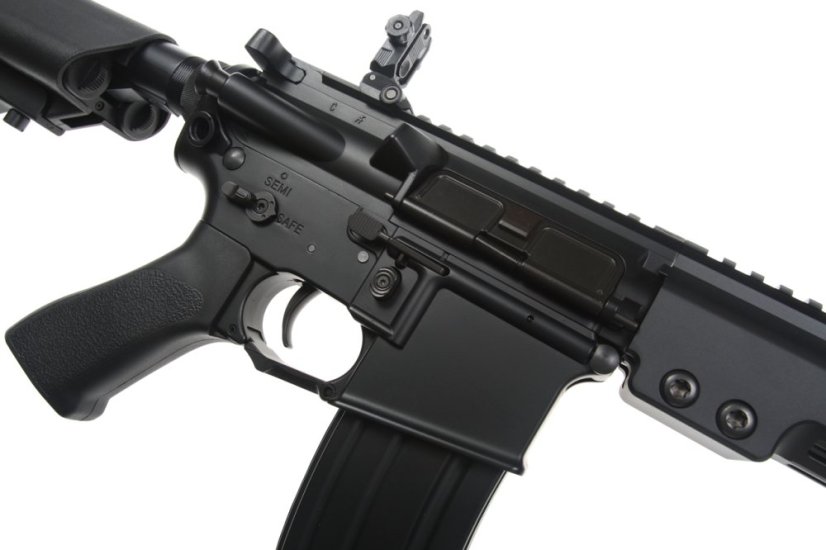 KAC SR16, MK16 M-LOK 14.5 Inch, Ambidextrous, tracer chamber, Black, Cyma Platinum, CM.006R-14.5