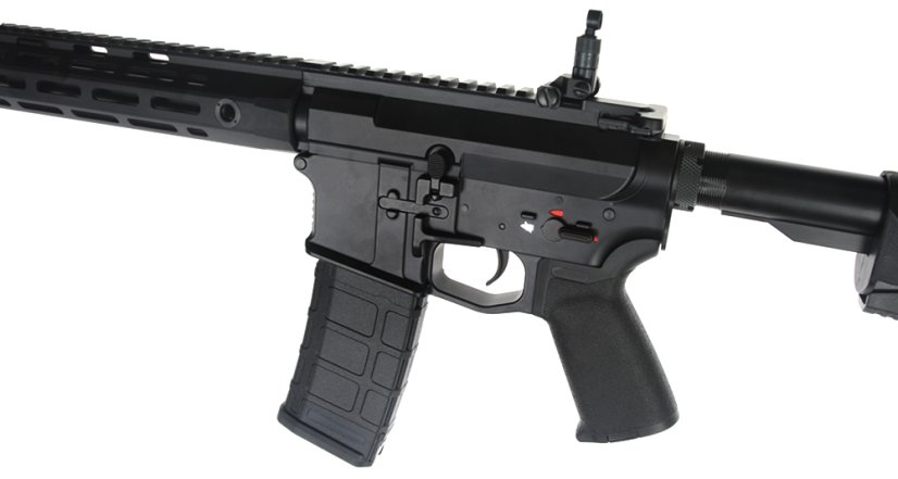 AR15 URX4, M-LOK, 10,5 inch, negro, Cyma Platinum, CM.097B