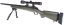 M24 Socom OD, kétlábú állvány, távcső, Snow Wolf, SW-04G ++