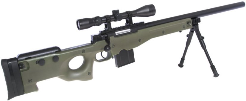 L96 AWS, OD, bipod, scope, Upgrade version, Well, MB4401D