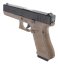Glock 17, cadre 4e génération, TAN, GBB, WE