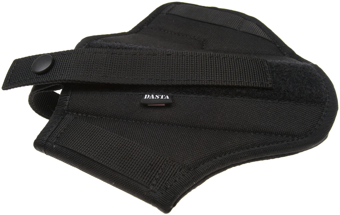 Double side belt holster, black, Dasta