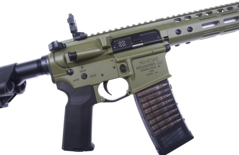 EMG Noveske N4 Gen3 Infidel, 12.5 Inch, NSR-13.5, GBBR, Bazooka Green, Cyma CGS, NOV.1203 OD