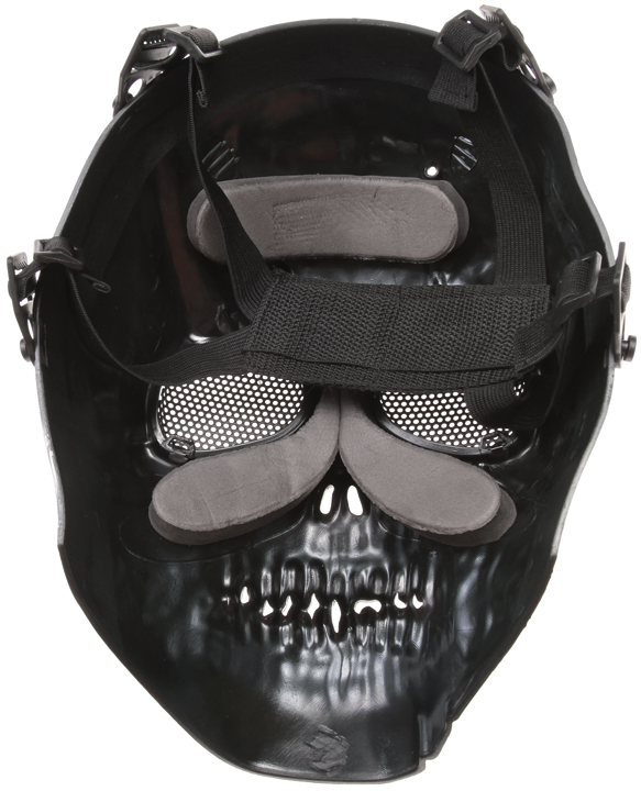 Protective mask, DEATH, black, ACM