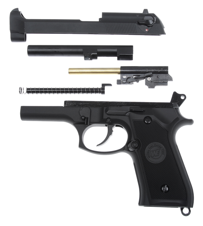 Beretta M92, noir, GBB, WE