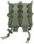 Pistol magazine pouch Spider, double, OD, ACM