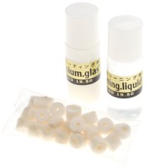 Tisztítógyűrűk és folyadék a TG KM HEAD 1950 tisztító rúdhoz