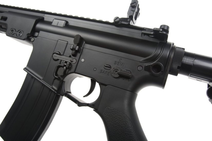 KAC SR16, MK16 M-LOK 14.5 Inch, Ambidextrous, tracer chamber, Black, Cyma Platinum, CM.006R-14.5