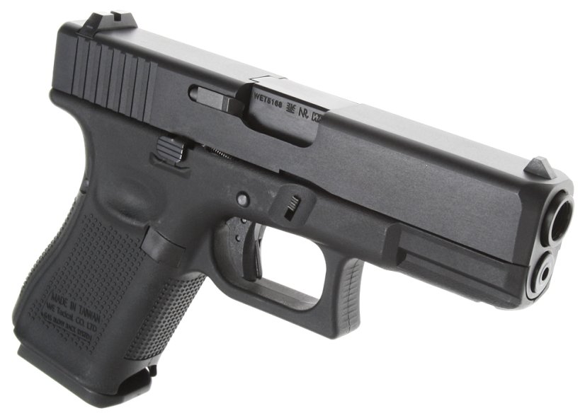 Glock 19, cadre 5e génération, noir, GBB, WE