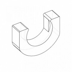 C-clip, for P90 Hop-up chamber, Retro ARMS