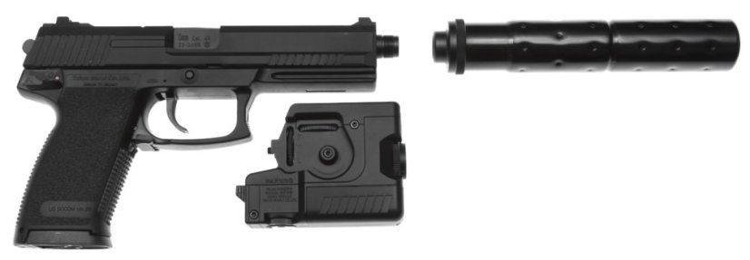 MK23 Socom set, case, GNB, Tokyo Marui