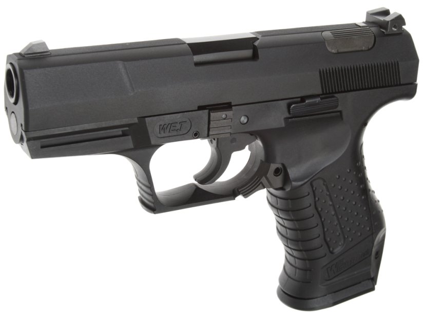 Walther P99, God of War, noir, GBB, WE
