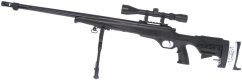 VSR-12D, black, bipod, scope, Upgrade version, Well, MB12D
