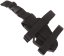 Tactical holster with flap, large, black, Strike