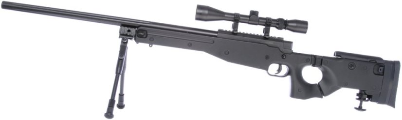 L96-08D, black, bipod, scope, Upgrade version, Well, MB08D
