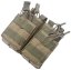 Magazintasche 4x M4/AK, Molle, TAN, ACM