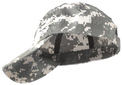 Baseball cap, velcro panels, ACU, ACM