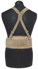 Harci öv treks-szel, molle, TAN, ACM