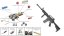 Power Custom M4A1 RIS, 160 m/s, AirsoftGuns, BY-051, BI-5181M