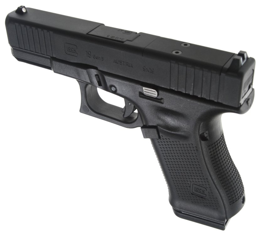 Glock 19 Gen 5 FS MOS, Black, GBB, Umarex