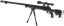 VSR-12D, black, bipod, scope, Upgrade version, Well, MB12D