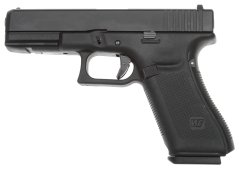 Glock 17, cadre 5e génération, noir, GBB, WE