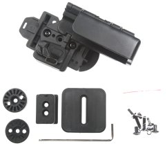 Pistol holster Quantum Mechanics, Glock 17, black, ACM