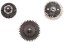 Set of gears, flat teeth, high speed, 13:1, SHS