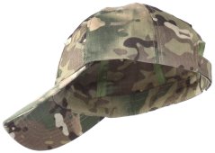 Baseball cap, velcro panels, multicam, ACM