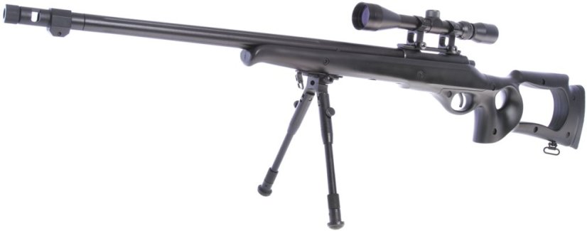 VSR-10D black, bipod, scope, Upgrade version, Well, MB10D