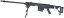Barrett M98B, fekete, kétlábú állvány, Snow Wolf, SW-016