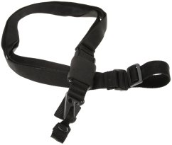 Tactical sling, three-point, soft, MP5, G3, black, Classic Army