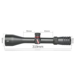 Lunette de visée ER 5-20X50SFIR, éclairage, niveau à bulle intégré, noir, T-Eagle