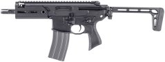Salvo Precision MCX Rattler, 5.5 Inch, GBBR, Black, Double Eagle