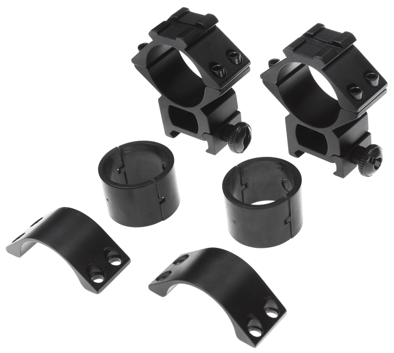 Mount rings with RIS, 25mm, 30mm, high, HD, ACM
