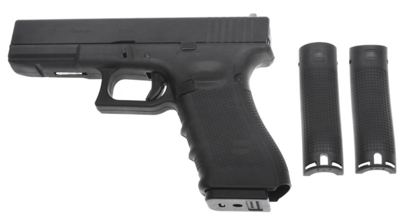 Glock 17, frame 4. gen., black, GBB, WE