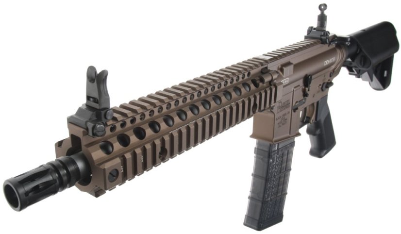 EMG Daniel Defense MK18, RII 9.5 Inch, GBBR, FDE, Cyma CGS, DD.1101 FDE
