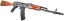 AK-74, teljes acél, valódi fa, Cyma Platinum, CM.056