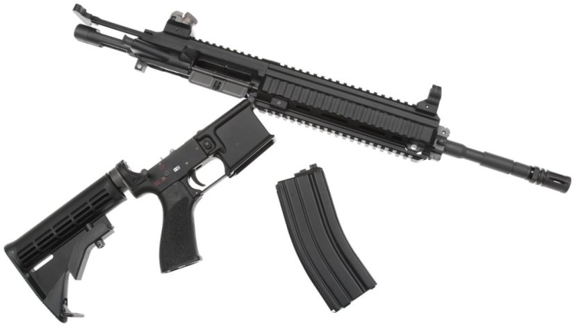 HK416, noir, GBB, WE