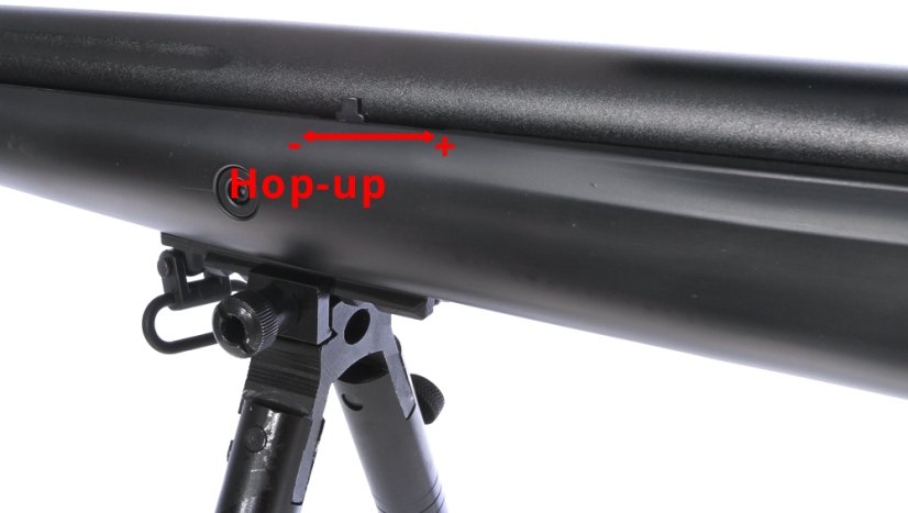VSR-10D black, bipod, scope, Upgrade version, Well, MB10D