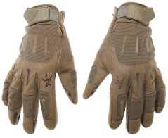 Taktičke rukavice, IRONSIGHT, TAN, L, ACM