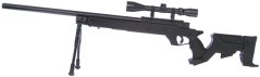L96-04D, black, bipod, scope, Upgrade version, Well, MB04D
