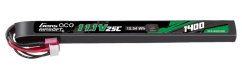 Battery Li-Po 11.1V, 1400 mAh, 25C, Gens Ace