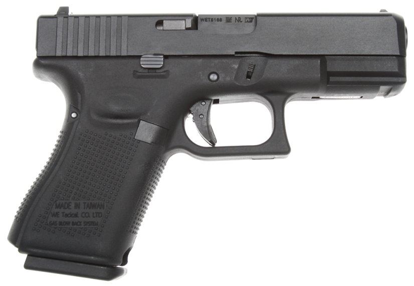 Glock 19, cadre 5e génération, noir, GBB, WE