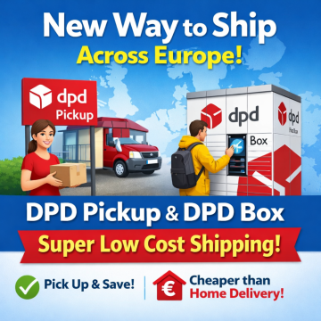 Introducing Our New Europe-Wide Delivery Options with DPD Pickup & DPD Box