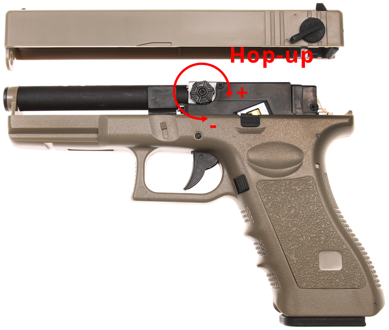 Glock 18C AEP, TAN, Cyma, CM.030