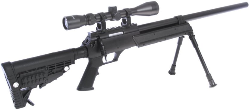 SR-13D, black, bipod, scope, Upgrade version, Well, MB13D