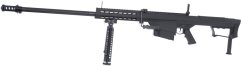 Barrett M107A1, black, bipod, Snow Wolf, SW-013